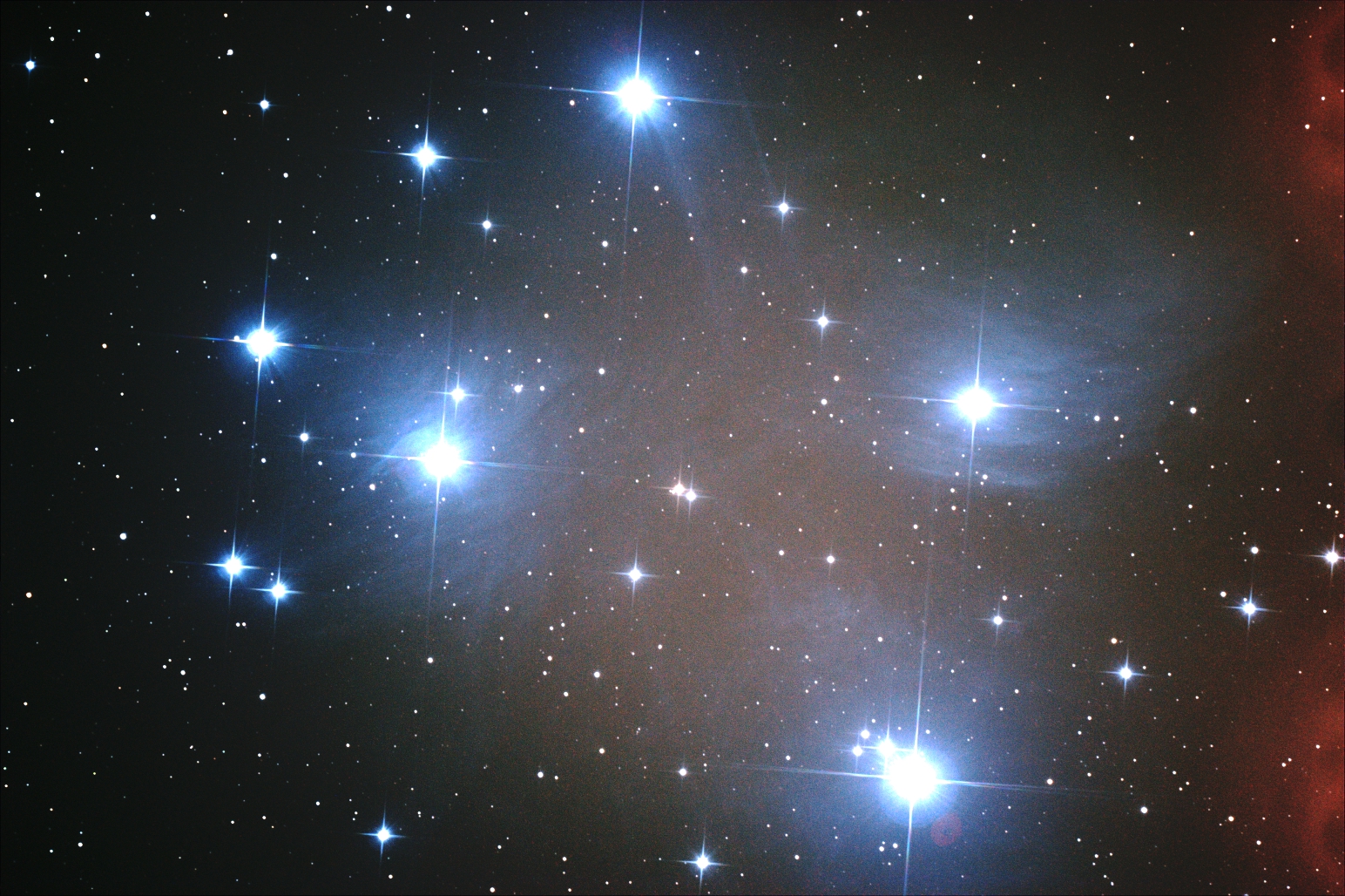 Astro imaging result from the observatory setup